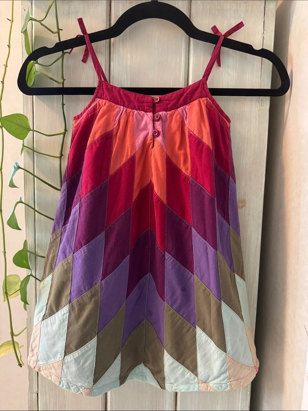 GAP Toddler BabyGap Label Patchwork Dress